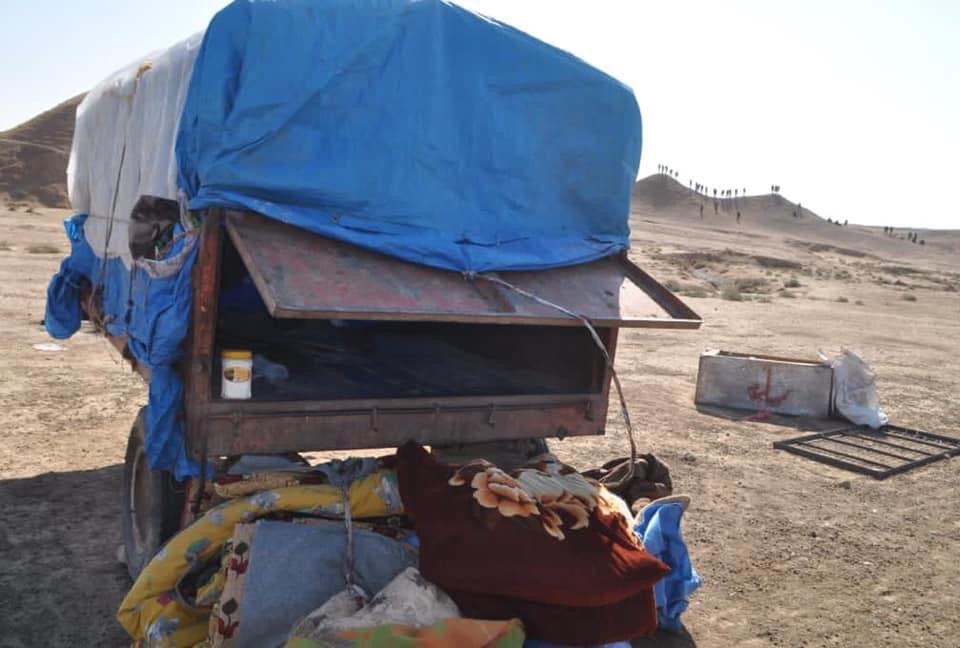 بەوێنە... تێکدانی پێنج شوێنی حەوانەوەی چەکدارانی داعش لە کەرکووک